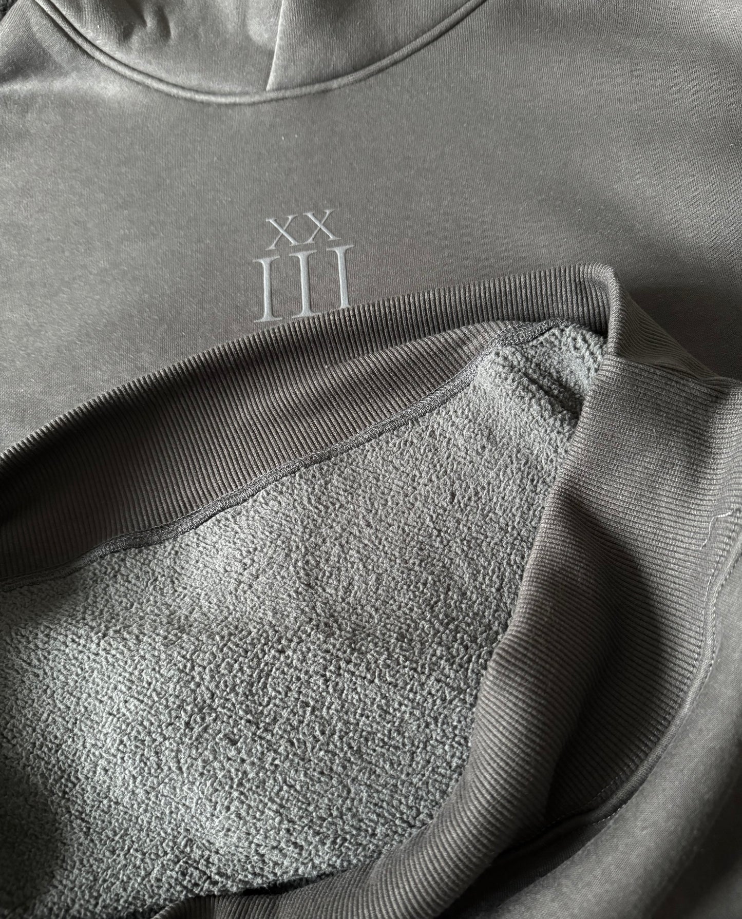 Dark Grey Pullover Hoodie