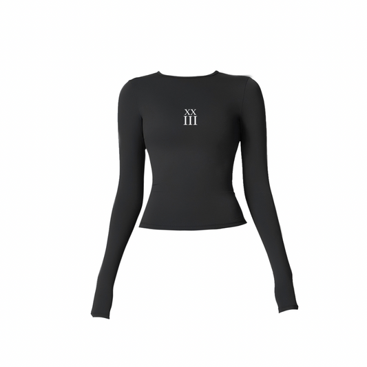 Long Sleeve Black T-Shirt